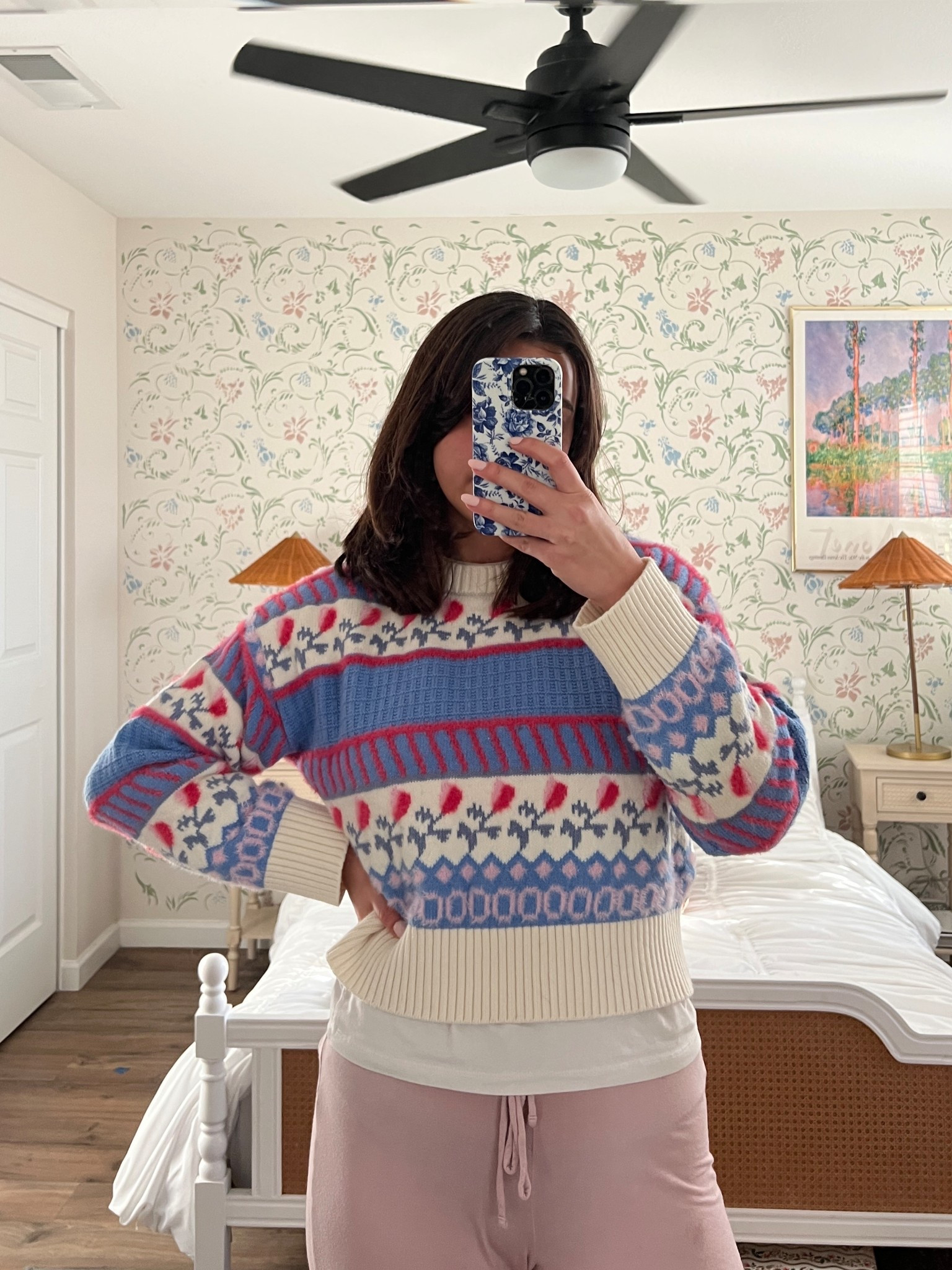Colorful sweater 

#LTKdayinmylife #LTKootd