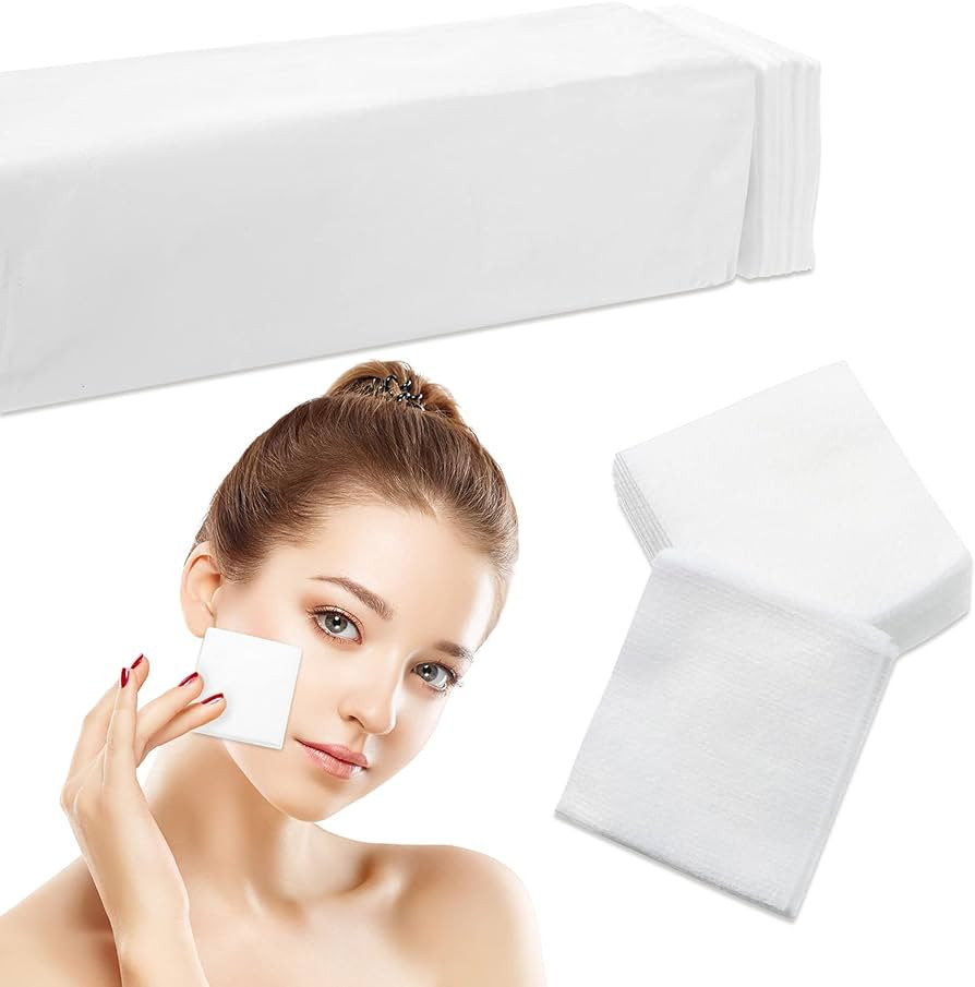 600 Pieces 2 x 2 Disposable Esthetic Wipe Non-woven Facial Wipes Squares Aesthetic Wipe Spa Petit... | Amazon (US)