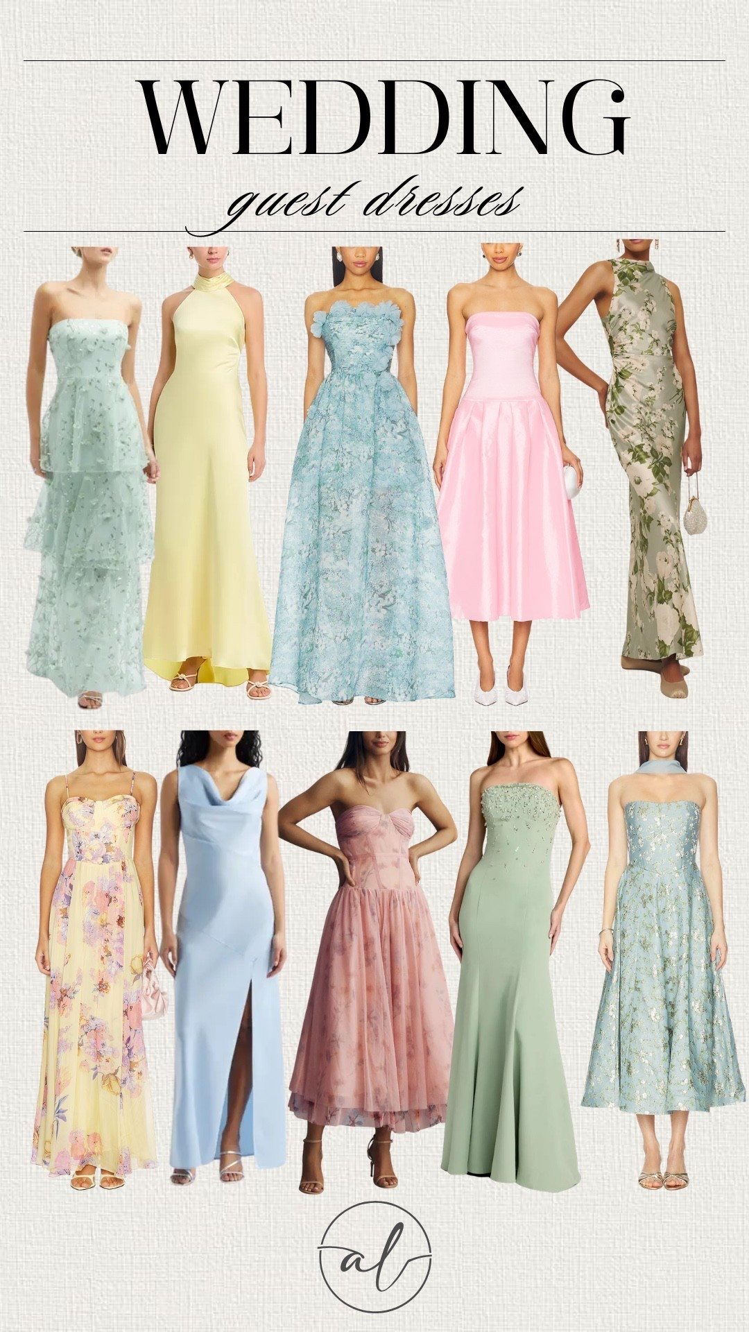 Wedding Guest Dresses 
Spring wedding 
May wedding 
April wedding 
Mother of the groom 
Mother of the bride 
Spring evening dresses 
Floral dresses 
Pastel dresses 

#LTKootd #LTKSeasonal #LTKU