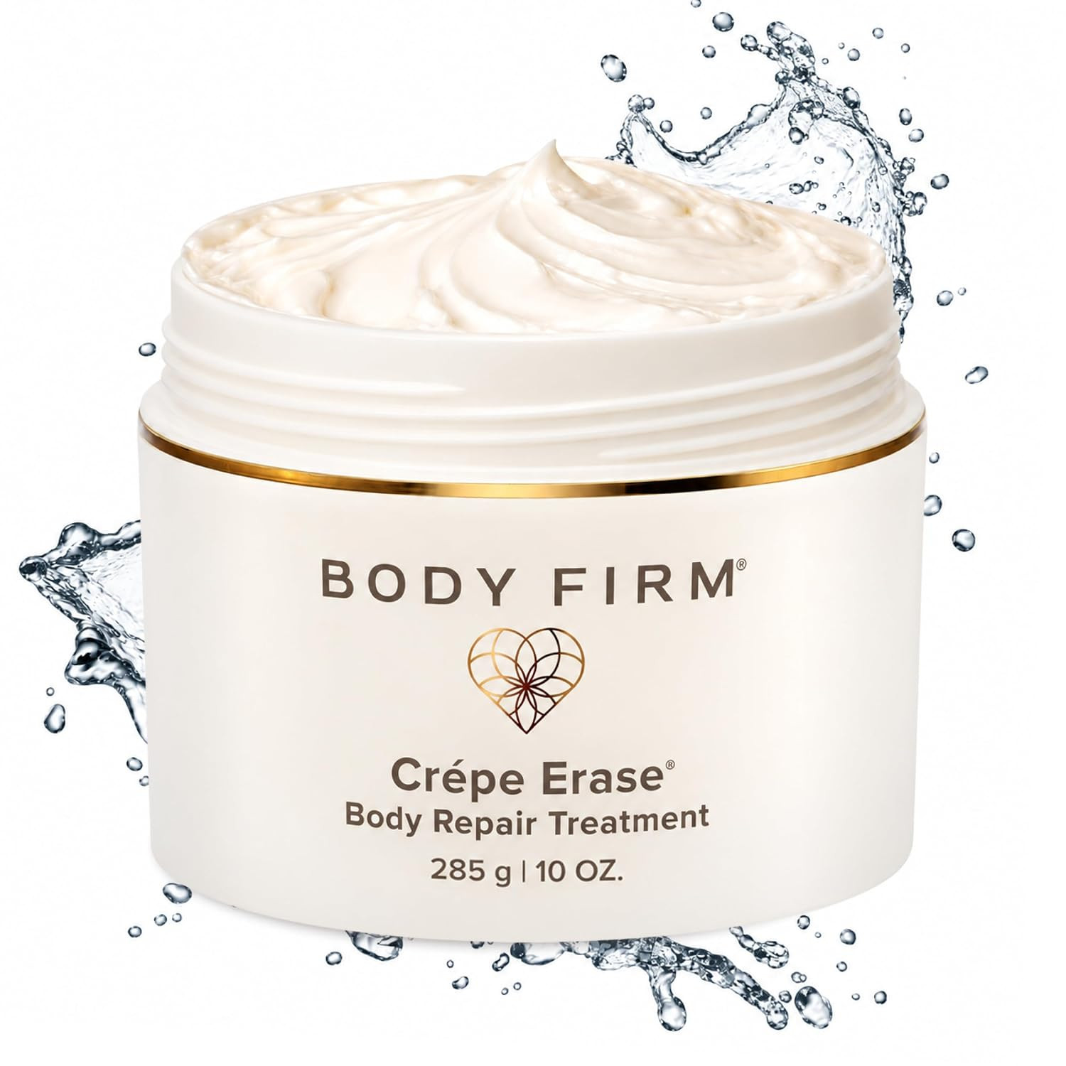 Crépe Erase Advanced Body Repair Treatment, Anti Aging Wrinkle Cream for Face and Body, Support Skins Natural Elastin & Collagen Production - 10oz (Fragrance Free) | Amazon (US)