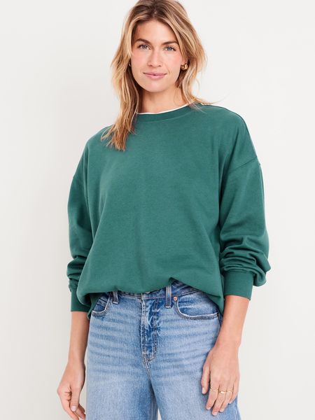 SoComfy Oversized Tunic Sweatshirt | Old Navy (US)