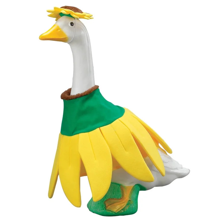 Gaggleville Sunflower Goose Outfit, Fits Large 23" H Statue, by Fox Valley Traders | Walmart (US)