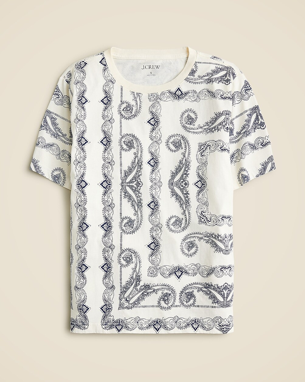 Classic-fit "Bandana" graphic T-shirt | J. Crew US