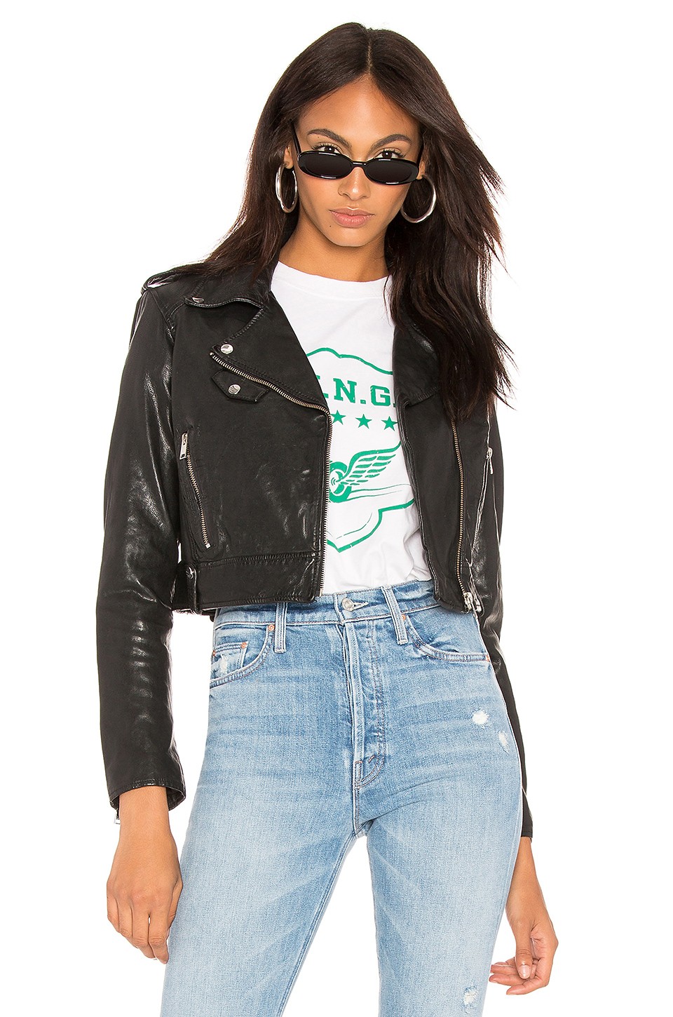 LAMARQUE Ciara Jacket in Black from Revolve.com | Revolve Clothing (Global)