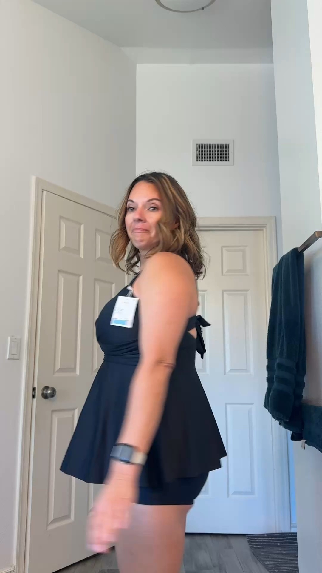 Ordered this swimsuit to try but it’s going back for me.
Still linking it here in case the style works better for someone else! It’s a M. I just like a higher bust area. 

#LTKOver40 #LTKSwim #LTKmomlife