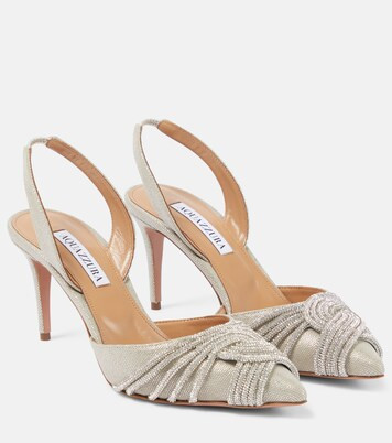 Gatsby 75 embellished slingback pumps | Mytheresa (INTL)