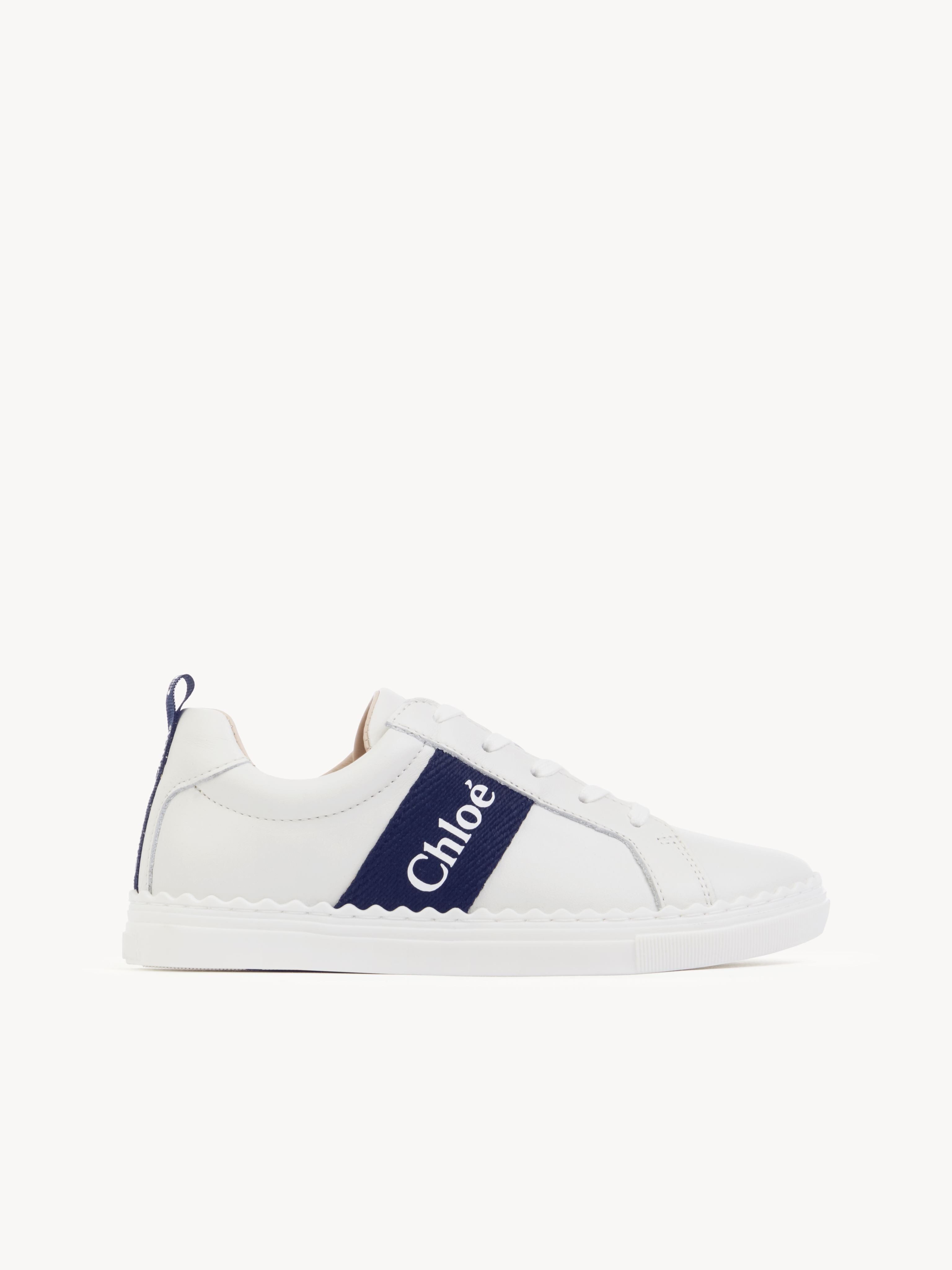 CHLOÉ Lauren sneakers White Size 12C 100% Leather | Chloe US