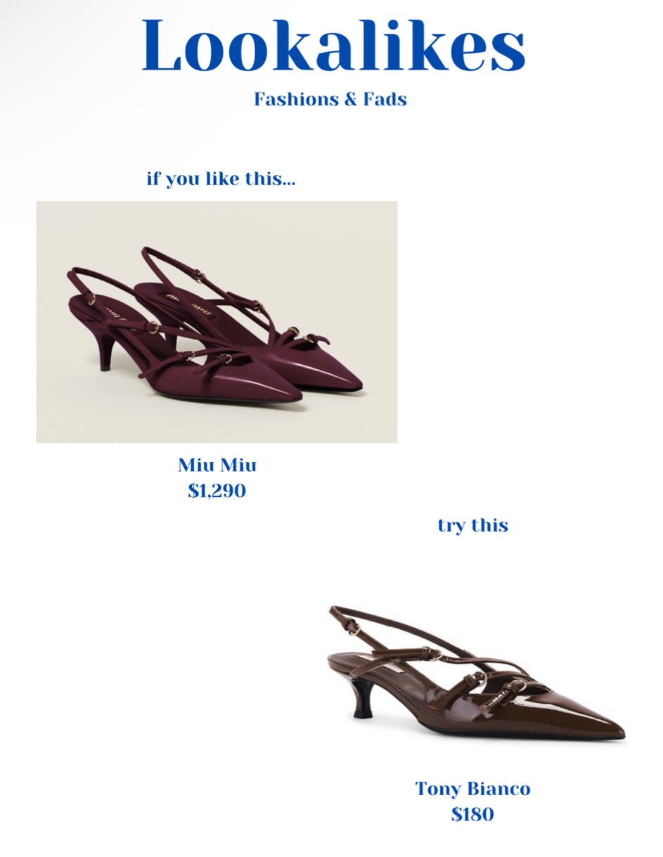 Cutest kitten heels!! Lookalikes found at Revolve



Kitten heels
Short heels
Burgundy heels
Maroon heels
Wine heels
Red heels
Strap heels
Sling back heels
Buckle heels
Trendy shoes
Trendy heels
Going out shoes
Party shoes
Miu Miu heels
Pointed toe heels


#LTKStyleTip #LTKShoeCrush