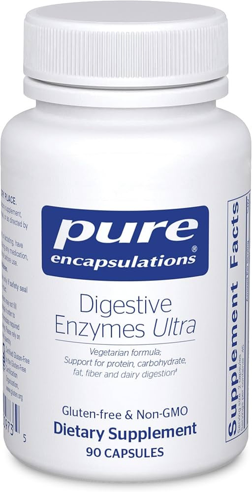 Pure Encapsulations Digestive Enzymes Ultra - Vegetarian Digestive Enzyme Supplement to Support P... | Amazon (US)