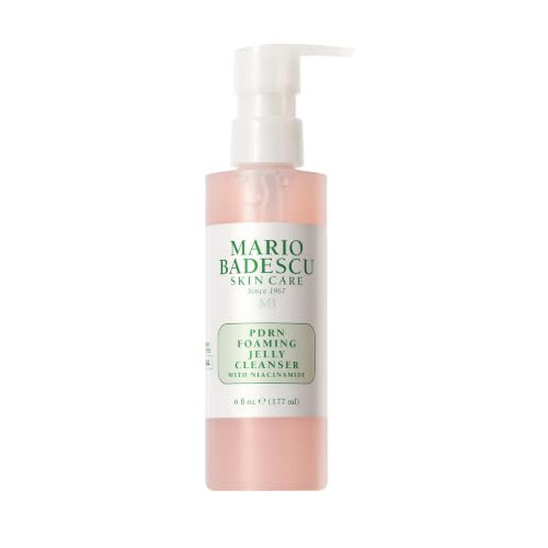 PDRN Foaming Jelly Face Cleanser with Peptides & 1% Niacinamide, 6 Fl Oz | Gentle hydrating face wash with hyaluronic acid, glycerin & aloe transforms from cushioning jelly to foam for daily cleansing | Amazon (US)
