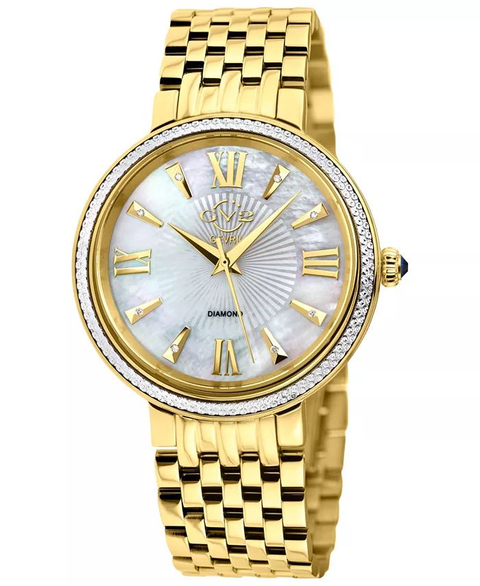 Women's Genoa Gold-Tone Stainless Steel Watch 36mm | Macy's