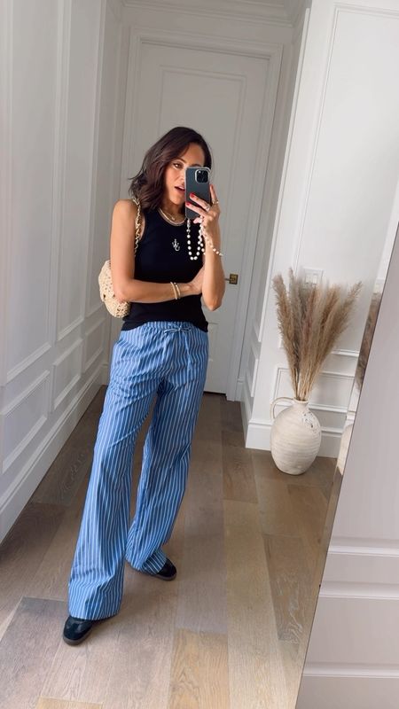Pajama pants are perfect for warm weather travel style! These can take you from flight, to beach cover up pants to night out by just adding heels and a blazer! 


Lucy’s whims, Shopbop sale, casual style, sambas 

#LTKover40 #LTKSeasonal #LTKVideo