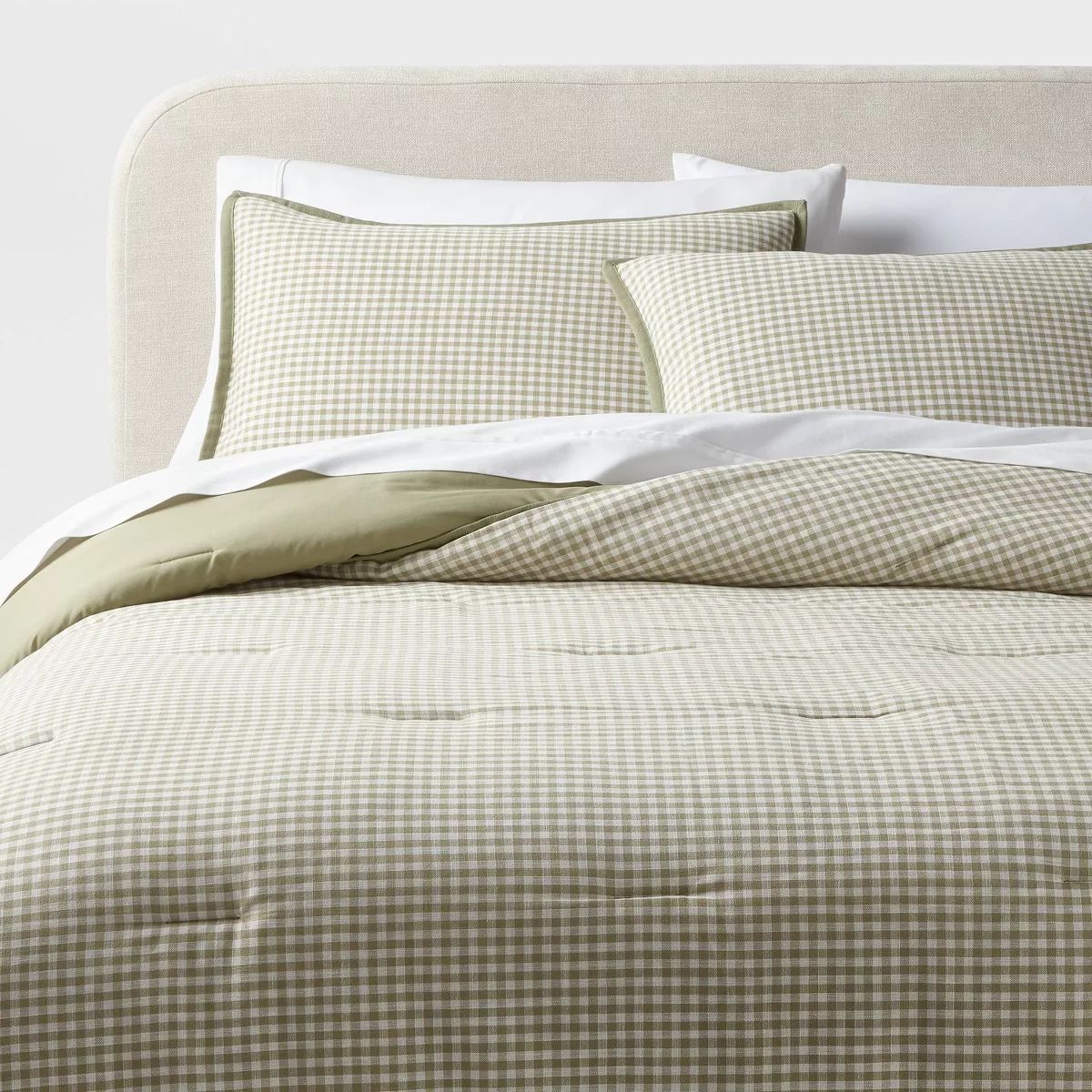 Mini Gingham Comforter and Sham Set - Threshold™ | Target