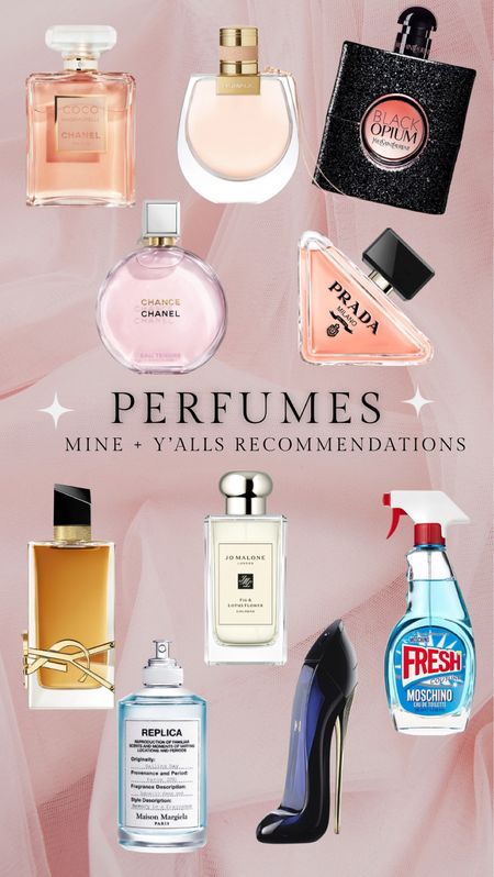 Perfumes! All recommendations from me and you guys! #perfumes #sephora #ltkbeauty 

#LTKstyletip