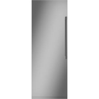 30 in. 16.7 cu. ft. Smart Integrated Column Upright Freezer in Panel Ready | The Home Depot