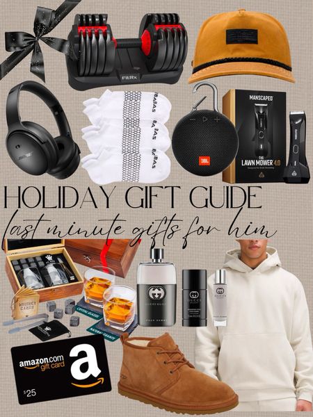 Last minute gift ideas for him!
Order by December 19th on most of the items for them to arrive by Christmas! 

Men’s gift guide. Ugg. Gifts for him.

#LTKGiftGuide #LTKmens #LTKHoliday