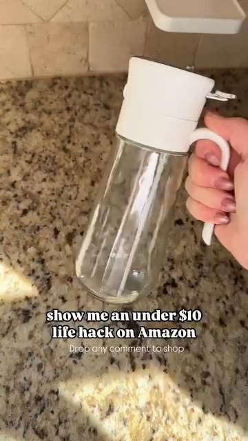 Life hack under $10. 

Amazon / Amazon finds / Olive Oil Dispenser / Kitchen Hack 

 #LTKHome