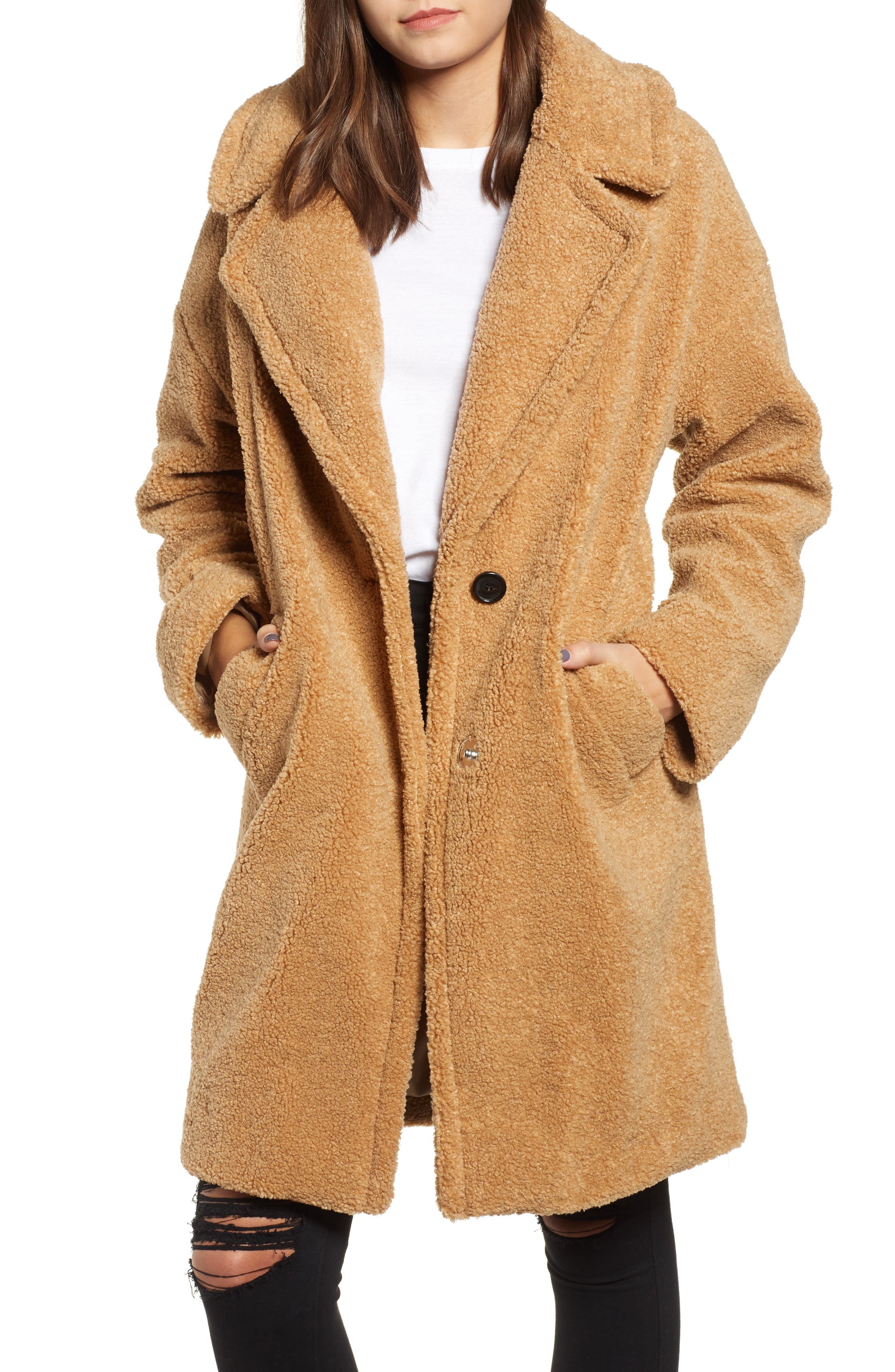 Faux Fur Teddy Coat | Nordstrom