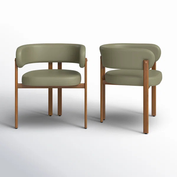 Byung 19'' H Vegan Leather Upholstered Armchair | Wayfair North America