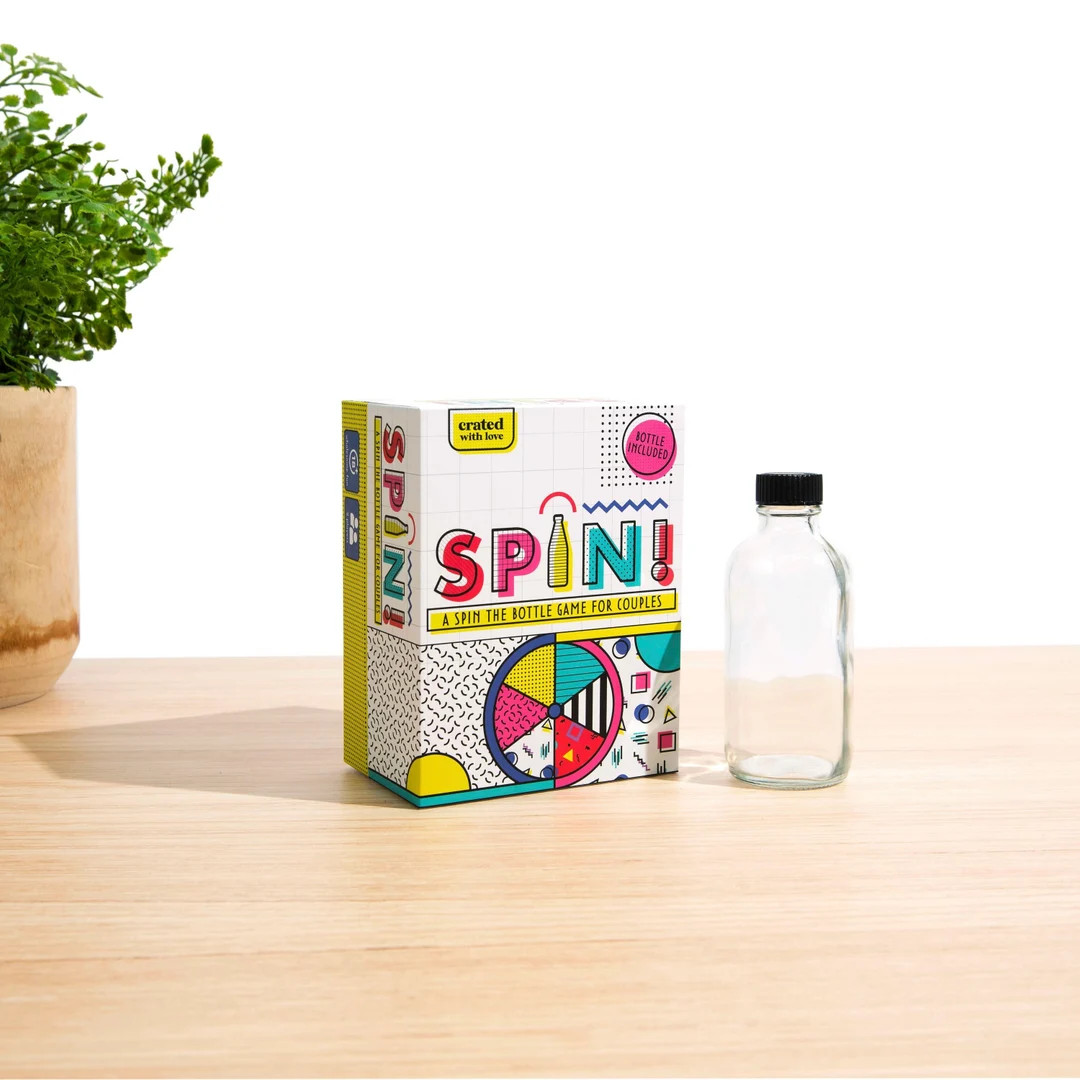 SPIN! - The Spin the Bottle Card Game for Couples, date night game, anniversary, bridal shower, h... | Etsy (US)