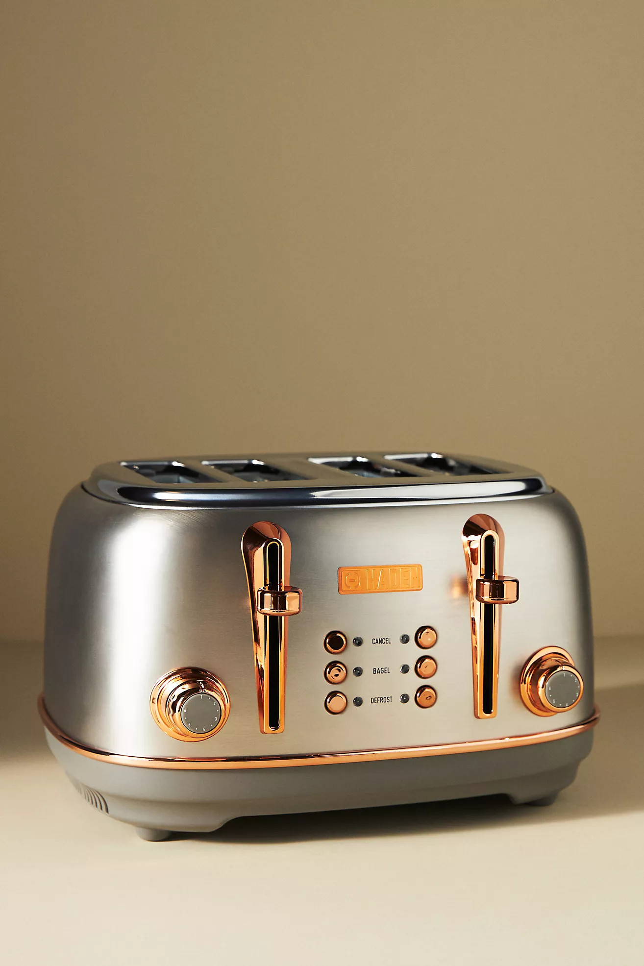 Haden Heritage Four-Slice Copper-Hued Toaster | Anthropologie (US)
