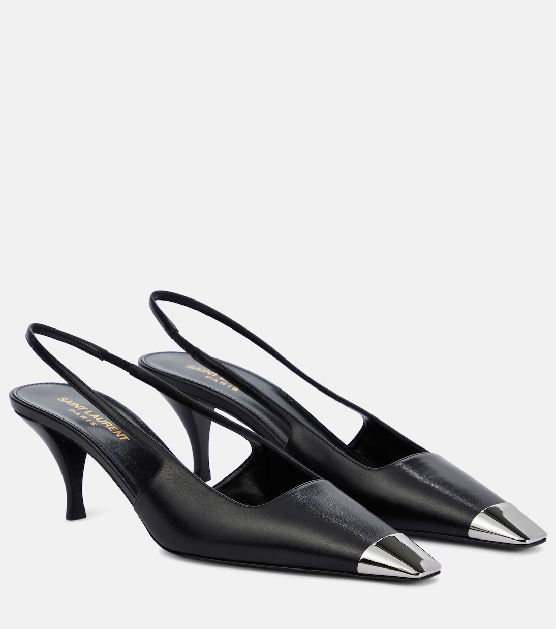 Blade leather slingback pumps | Mytheresa (US/CA)
