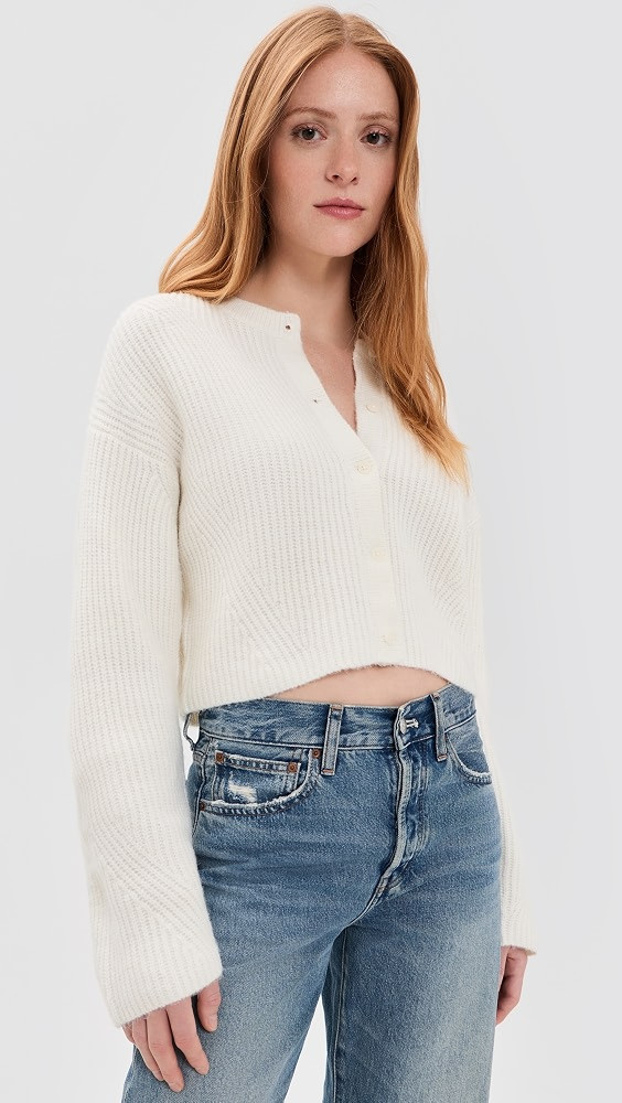 The Shrunken Cable Cardigan | Shopbop