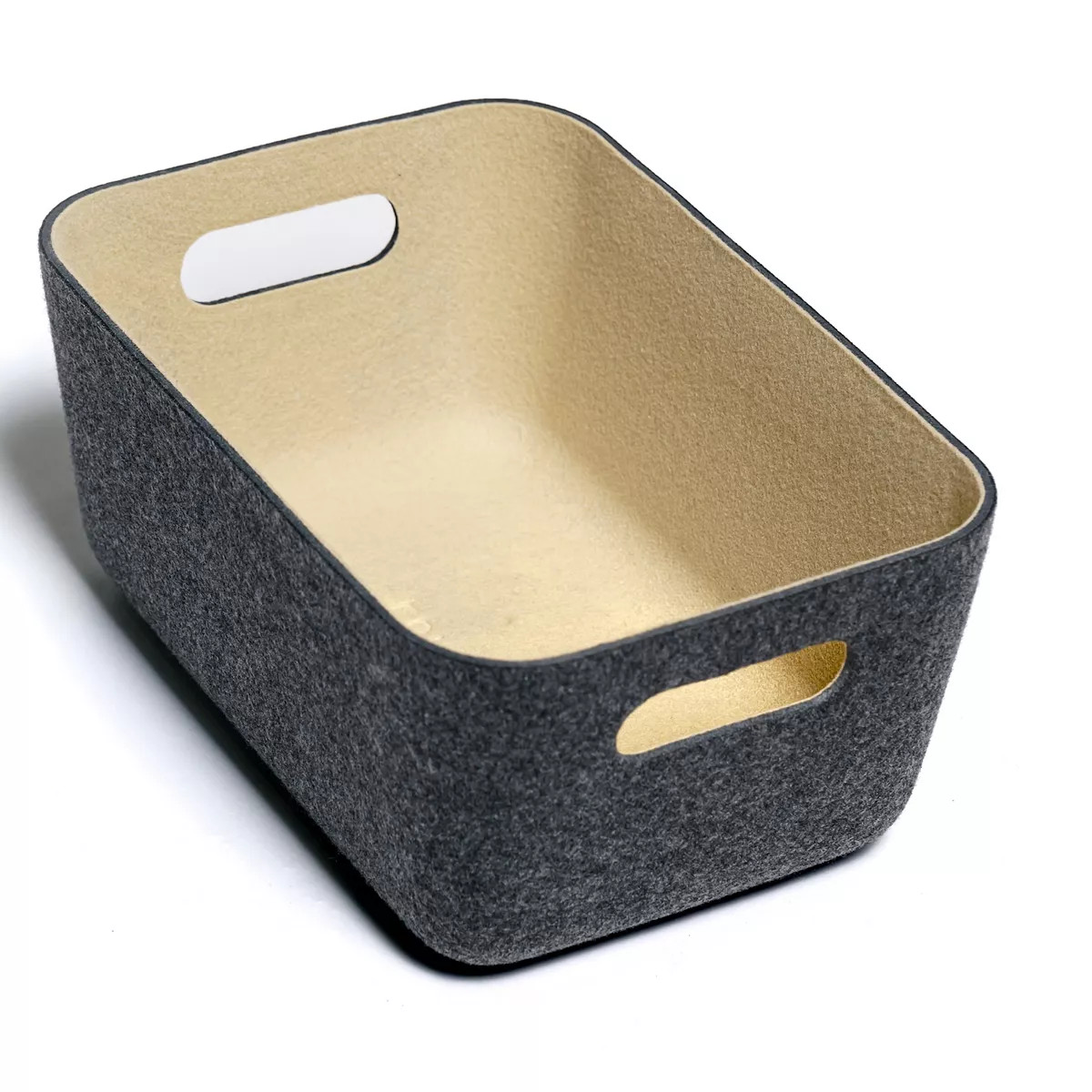 Folden Lane Molded Felt Basket - Large Dark Grey | Kohl's