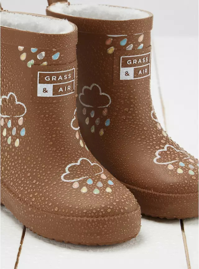 GRASS & AIR Colour Changing Kids Winter Welly 5 Infant | Tu Clothing