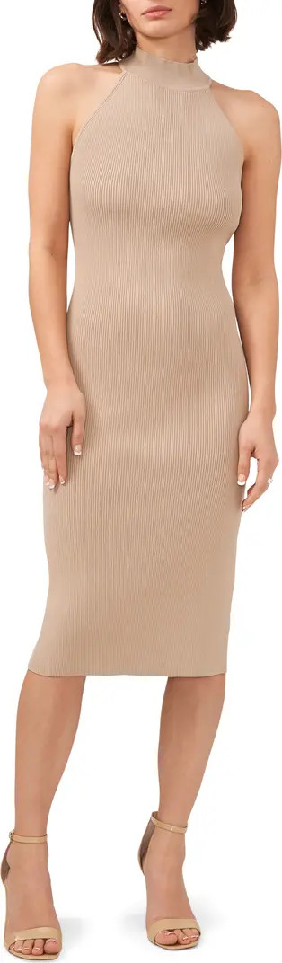 Mock Neck Sleeveless Sweater Dress | Nordstrom