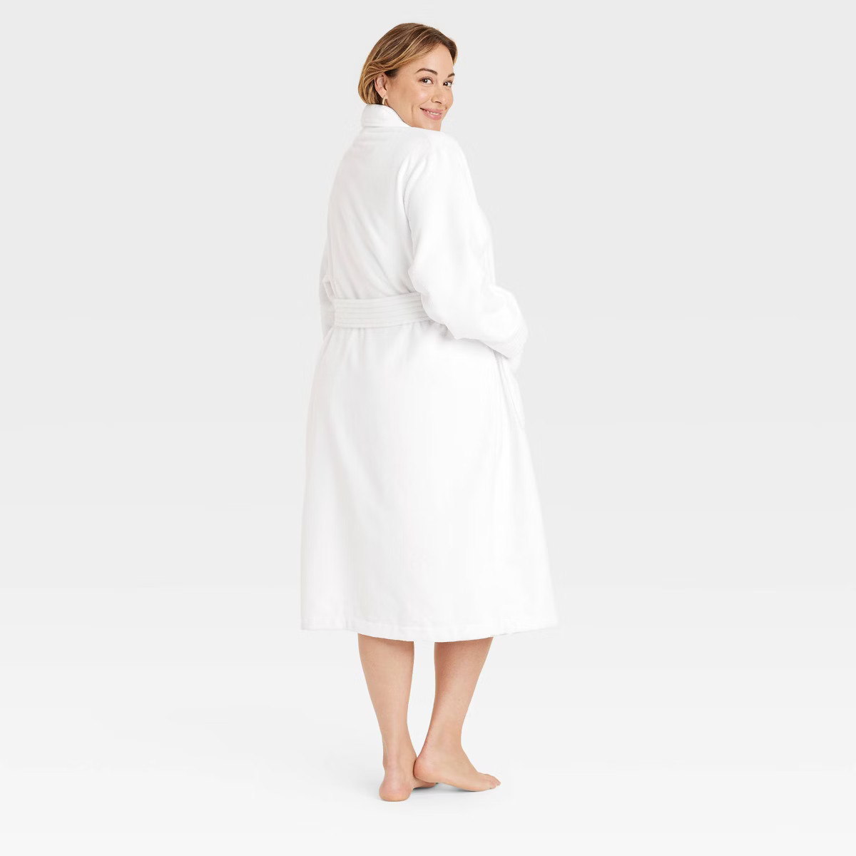 Women's Terry Robe - Auden™ White XS/S | Target