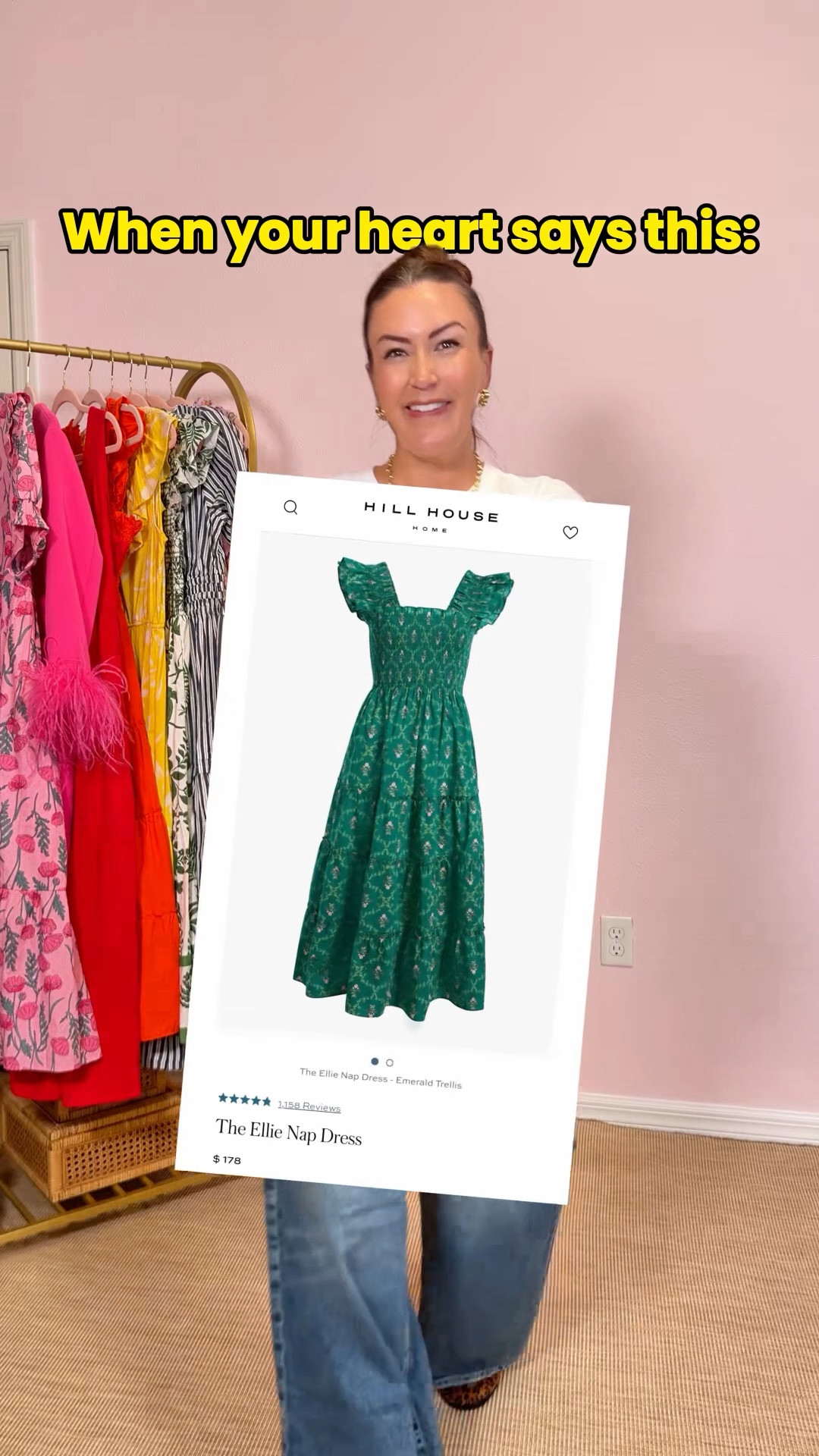 Why spend $178 when this exists for $39?? 👀

Designer vibes without the designer price tag ✨

The look for less version gives you the same cottage core aesthetic, smocked bodice and flutter sleeves - just *way* more affordable

Is it the exact same quality? No.

Does it look basically identical and cost $139 less? Yes.

Hill House look for less 💚

#napdress #amazonfashion #lookforless #amazonfinds #budgetfashion #affordablefashion #savevssplurge

#LTKSaleAlert #LTKSeasonal #LTKFindsUnder50