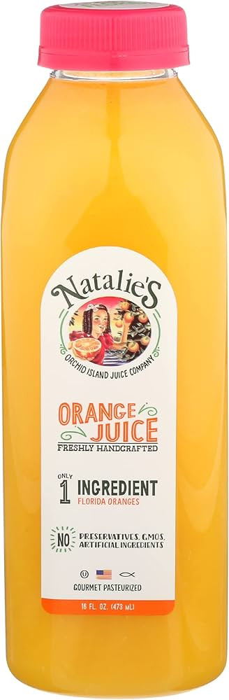 NATALIES ORCHID ISLAND JUICE Orange Juice, 16 FZ | Amazon (US)