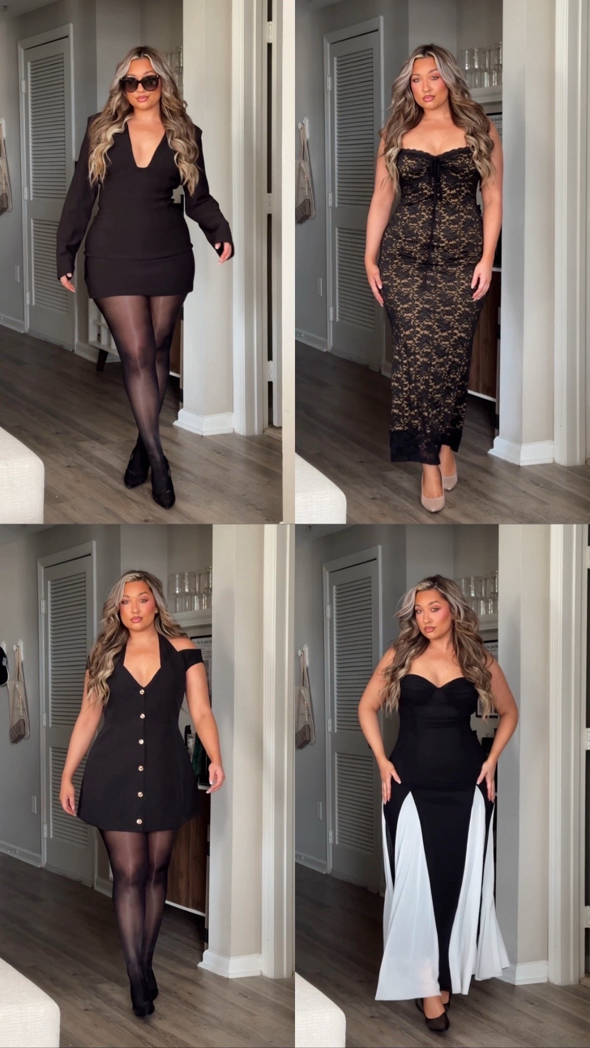 All black holiday dresses for all occasions. Wearing a size large/US10 in them all#LTKCyberWeek

Follow my LTK @bynicolemaddie on the @shop.LTK app to view this post and get my exclusive app-only content!

#liketkit #LTKootd #LTKHoliday
@shop.ltk
https://liketk.it/5CDUj

#LTKHoliday #LTKootd #LTKgrwm