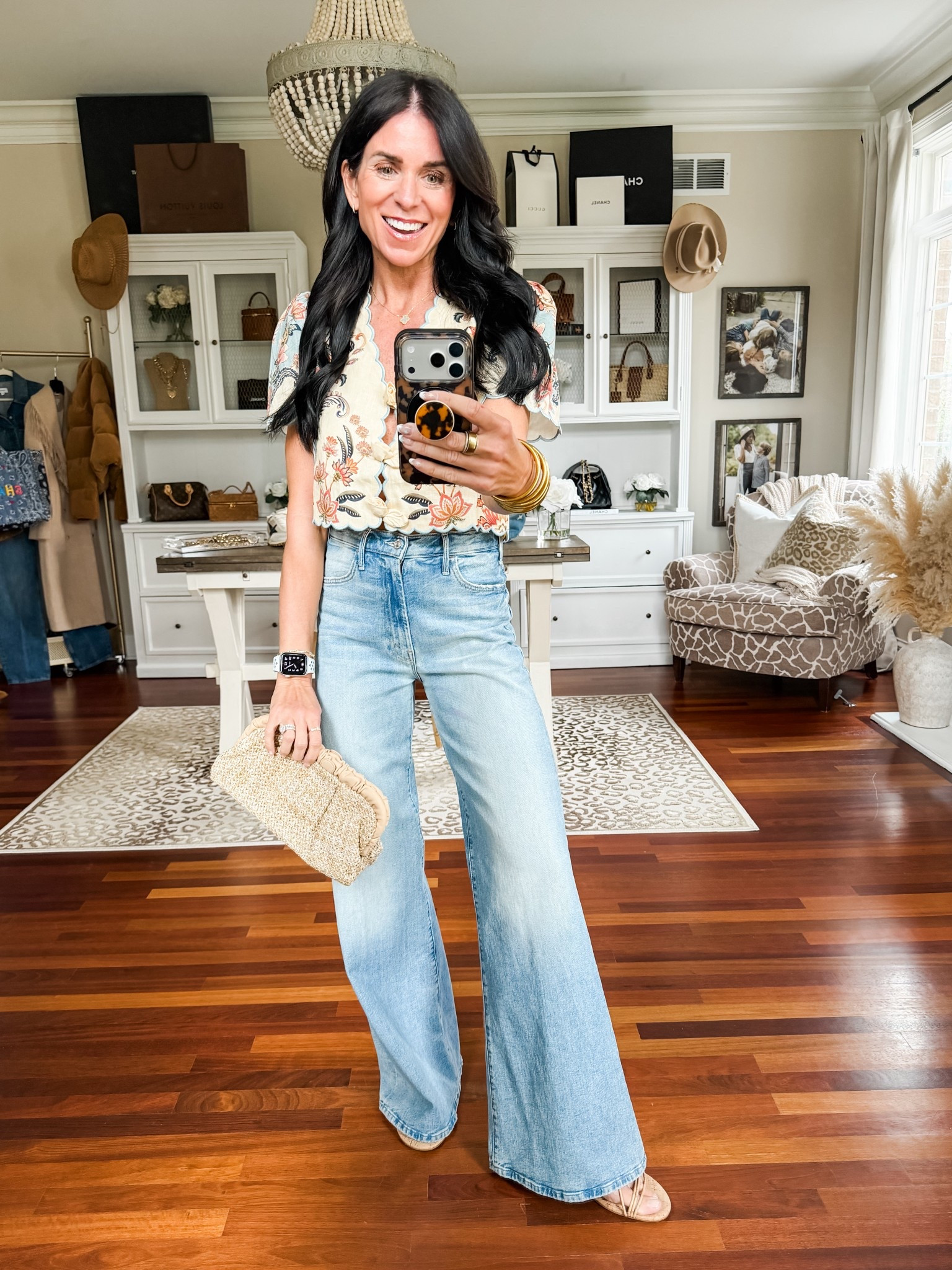 Small top 
25 denim
@Shopbop

#LTKootd #LTKSeasonal #LTKOver40