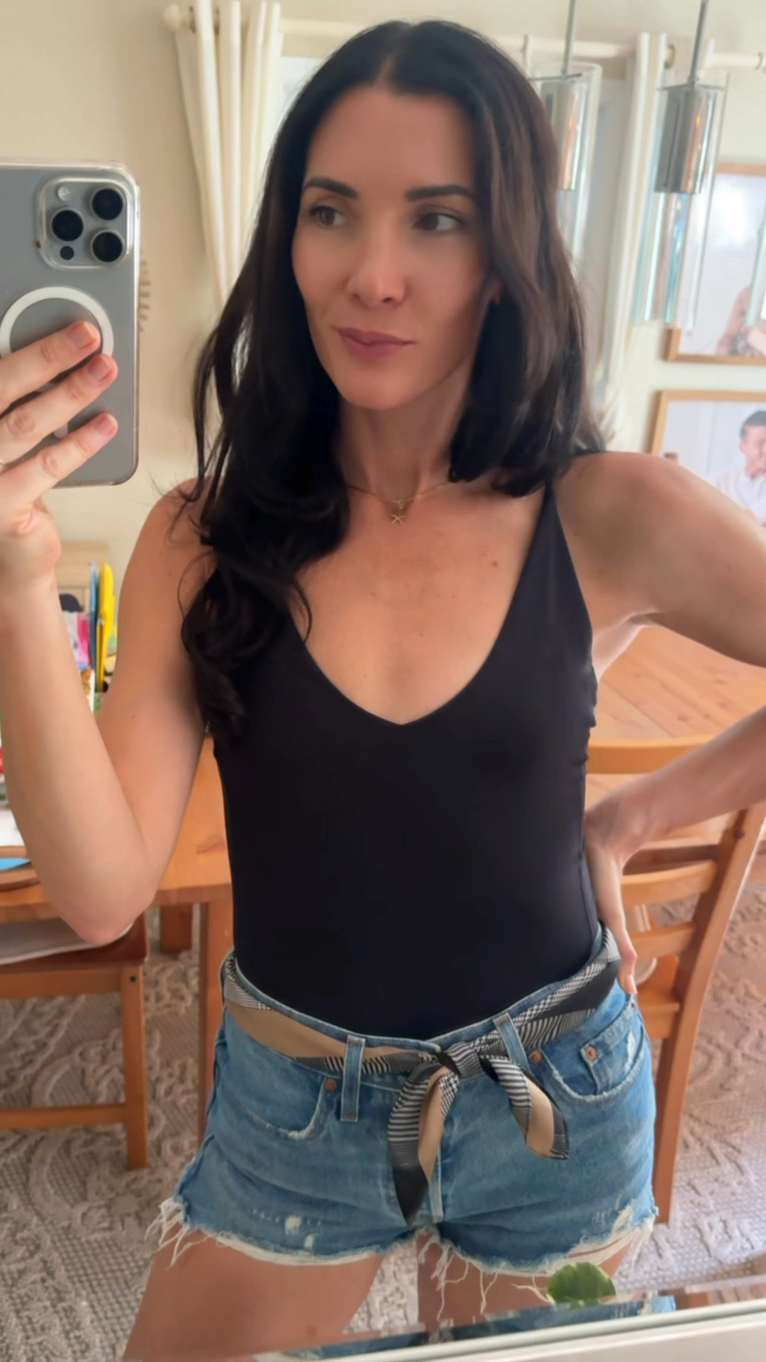 These shorts are my go-to season after season! This swimsuit (I’m wearing a medium) doubles as a bodysuit and a scarf is always a fun way to accessorize 🤍

#LTKSwim #LTKSeasonal #LTKStyleTip