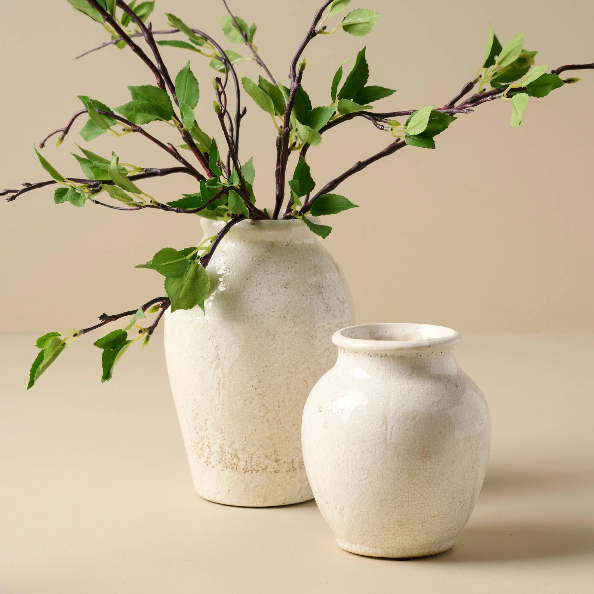Marie Distressed Crackle Vase | Magnolia