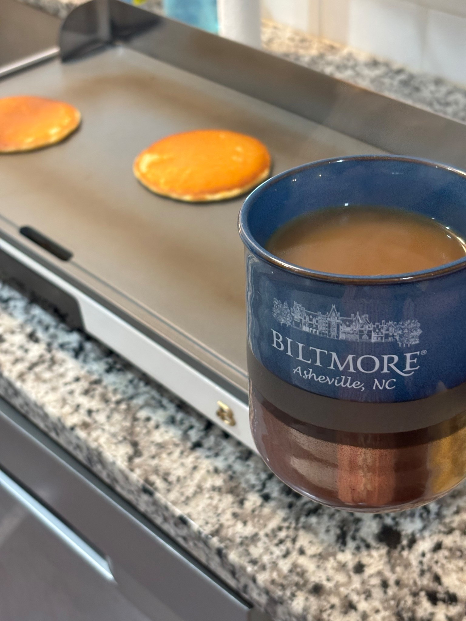 Fresh coffee and fluffy buttermilk pancakes? Yes, please!

I’ve not met a Joanna Gaines recipe I haven’t liked, and these pancakes are no exception! I did doctor them up a bit with a little vanilla and cinnamon, but they’re so good as is too. 🥞

Perfect to eat while they’re hot or to freeze for easy school day breakfasts! 

#LTKFindsUnder100 #LTKFamily #LTKHome