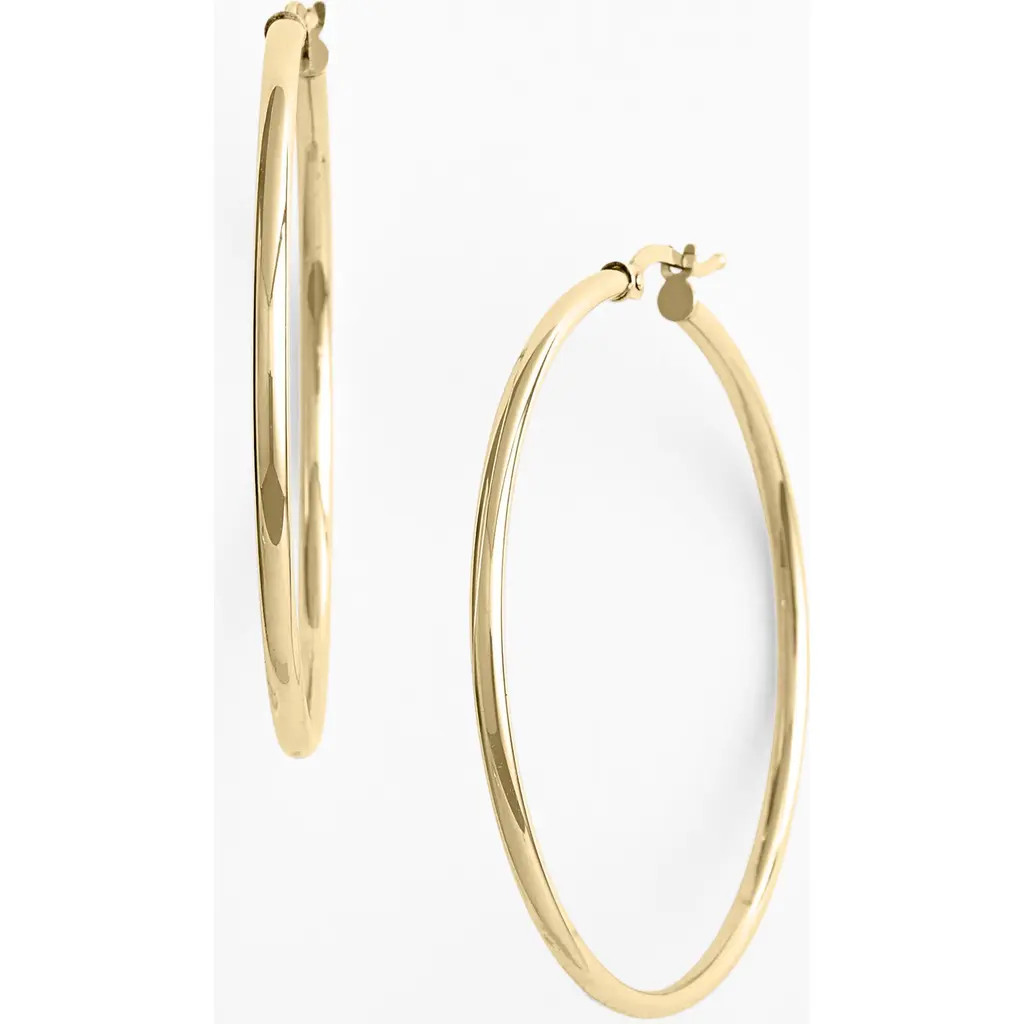 Bony Levy 14K Gold Hoop Earrings in Yellow Gold at Nordstrom | Nordstrom