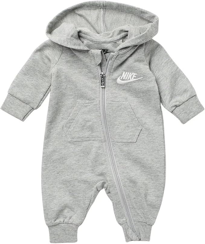 Nike Infant`s Zip Front Long Sleeve Hooded Coverall | Amazon (US)