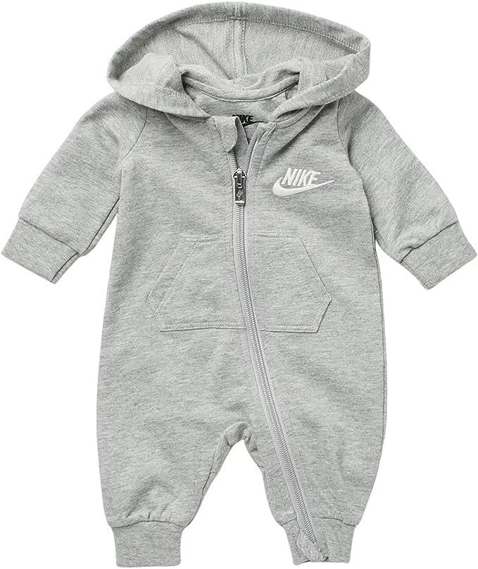 Nike Infant`s Zip Front Long Sleeve Hooded Coverall | Amazon (US)