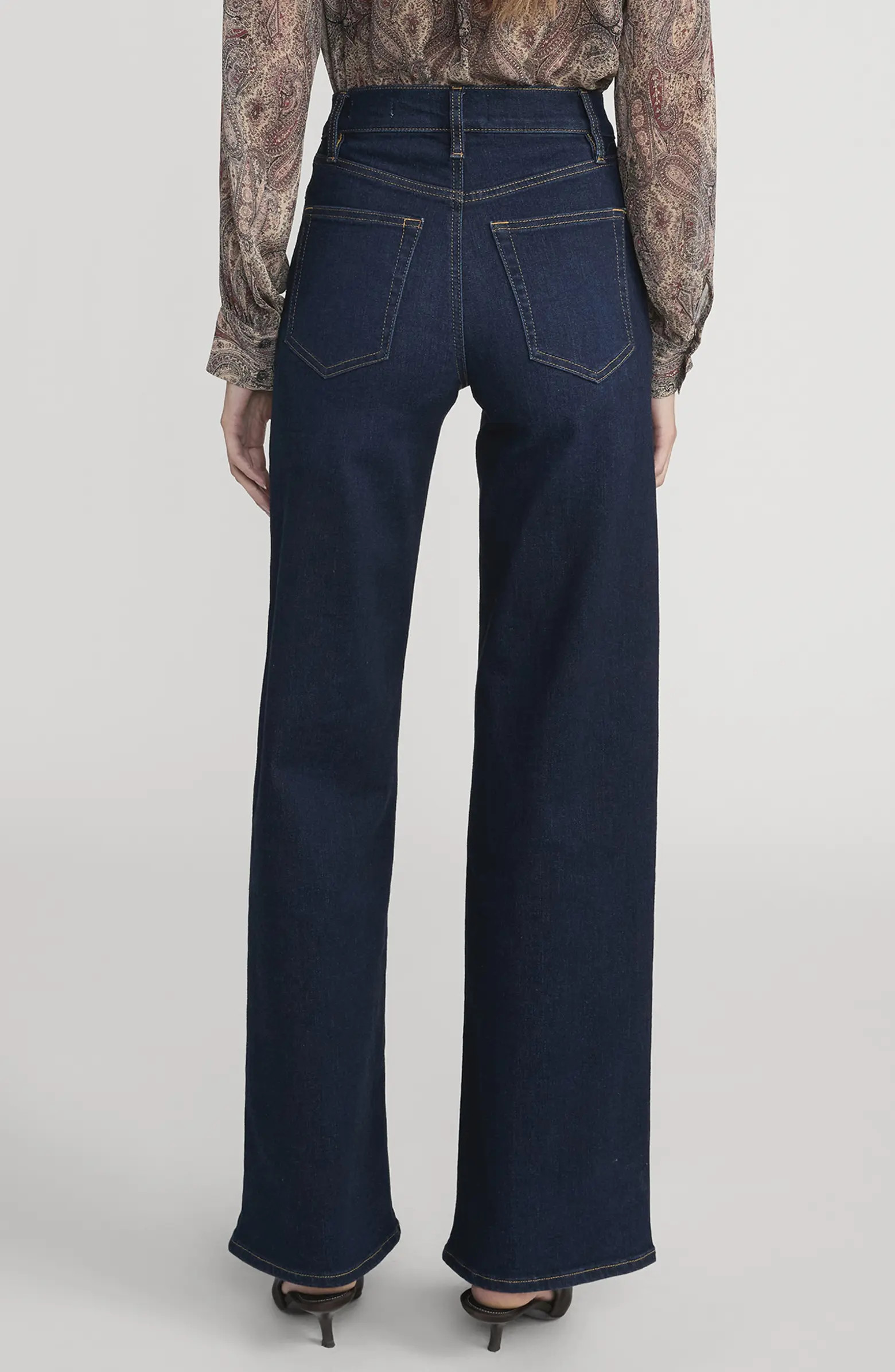 Le Slim Palazzo High Waist Wide Leg Jeans | Nordstrom