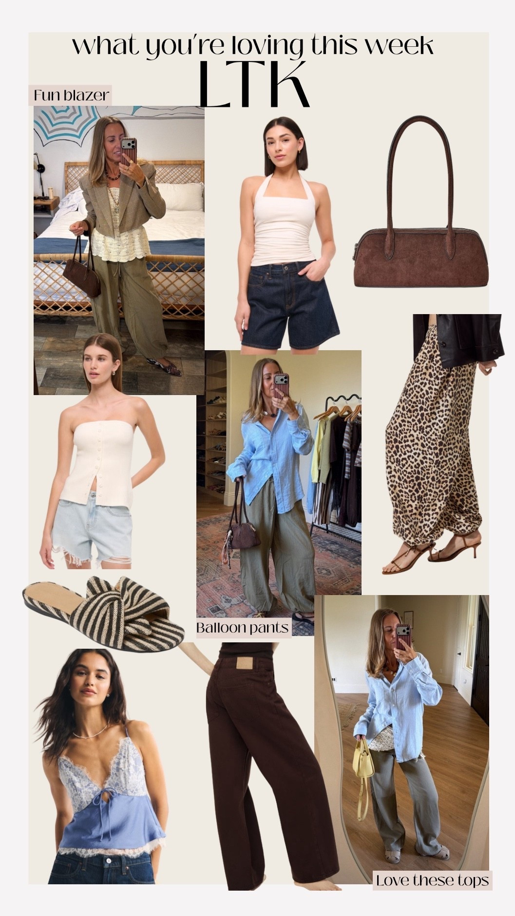 What you love this week- LTK

#LTKootd #LTKgrwm