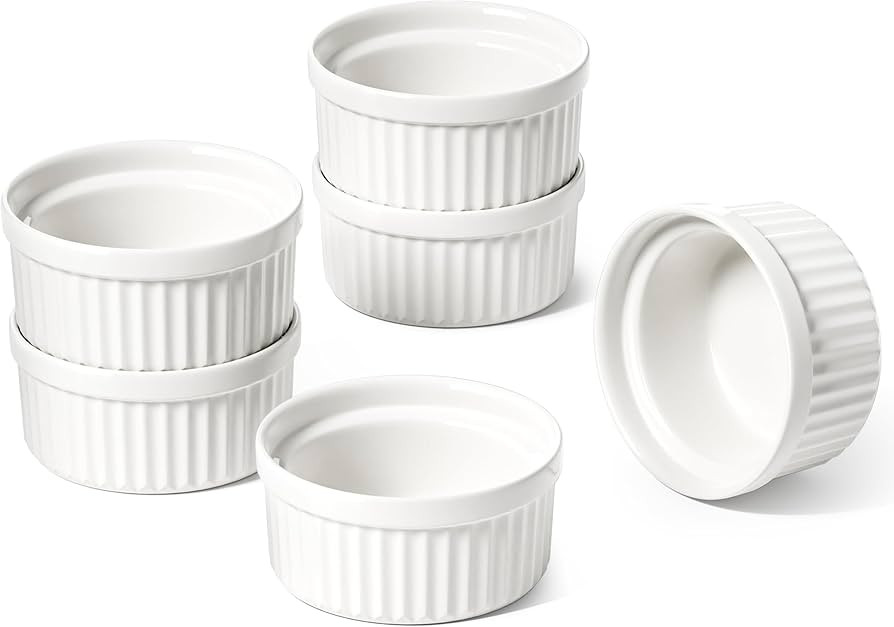 LE TAUCI Sauce Cups 2 OZ, Small Dipping Bowls, Mini Ceramic Ramekins Souffle Dishes, Sauce Dip Bo... | Amazon (US)