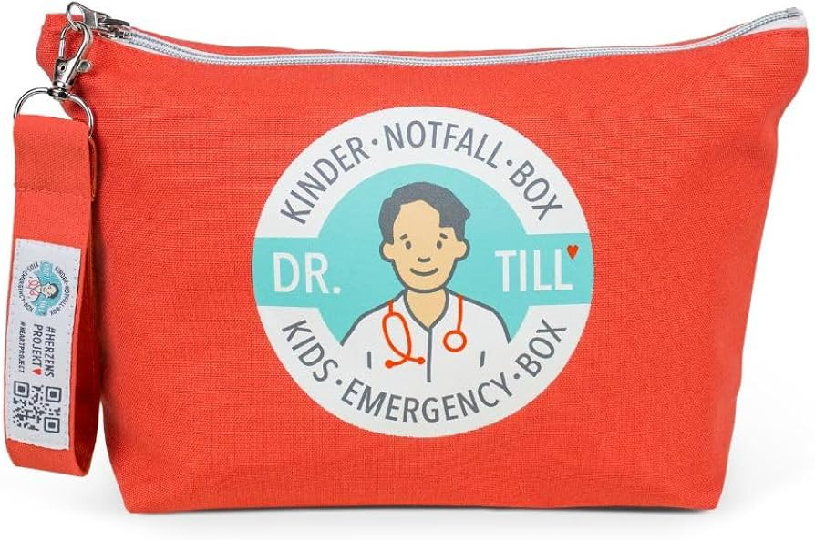 Dr. Tills Kindernotfallbox MODULAR | 83 Teile | Erste Hilfe Set f\u00fcr Kinder & Eltern bei Notf... | Amazon (DE)