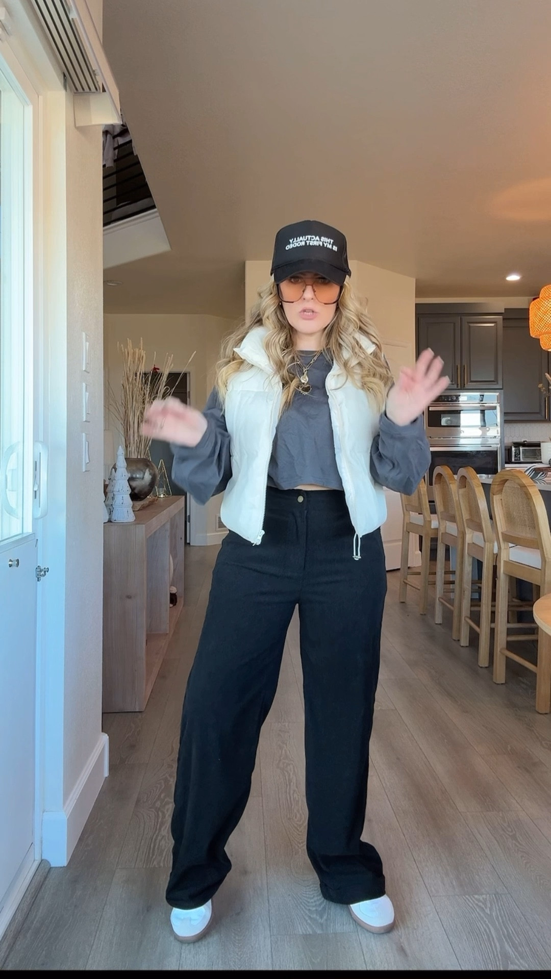 Another Halara corduroy pant because they are just the absolute best fit! I’m 5’2” in a medium 

#LTKOver40 #LTKFindsUnder50 #LTKStyleTip