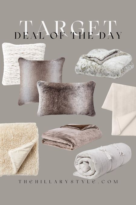 Target Deal of the Day 🎯

Take 30% off Threshold faux fur bedding items with Target Circle  

#LTKSeasonal #LTKCyberWeek #LTKhome