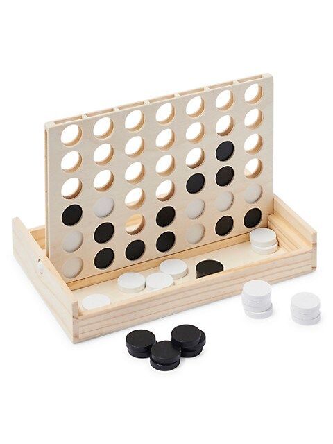 Wooden Games Four in a Row Set | Saks Fifth Avenue