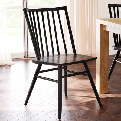 Poly & Bark Talia Dining Chair Black | Target