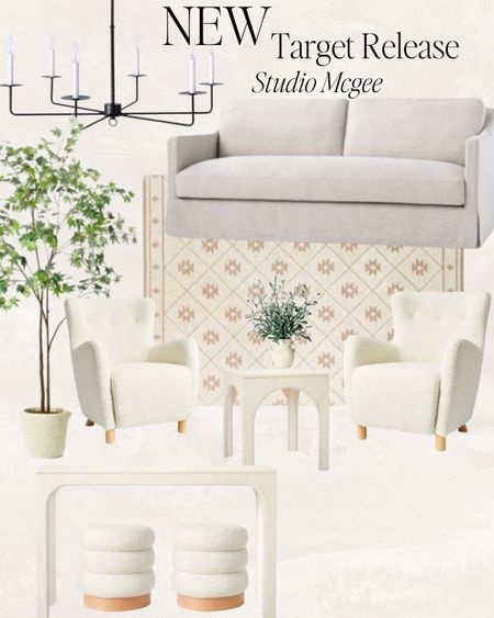 New target release from studio McGee!!

Couch, rug, tree, armchair, console table, chandelier 

#LTKsalealert #LTKfamily #LTKhome